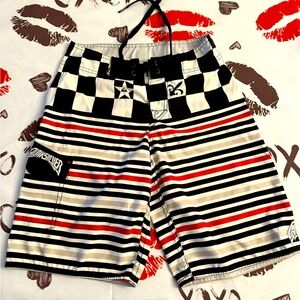 Quicksilver swim trunks. Small size 6/8